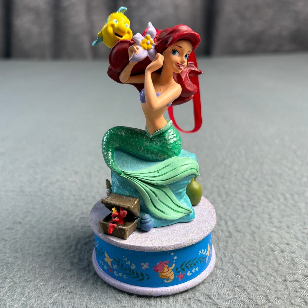 Disney Store Ariel Singing Sketchbook Ornament Little Mermaid Living Magic 2019
